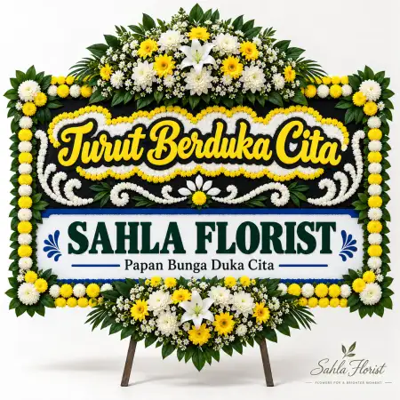 Papan Bunga Duka Kebon Jeruk